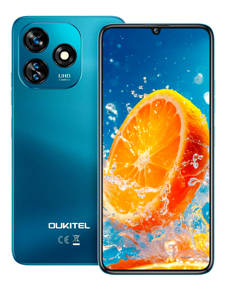 Foto 2 pulgar | Celular Oukitel C51 128gb Azul Desbloqueado