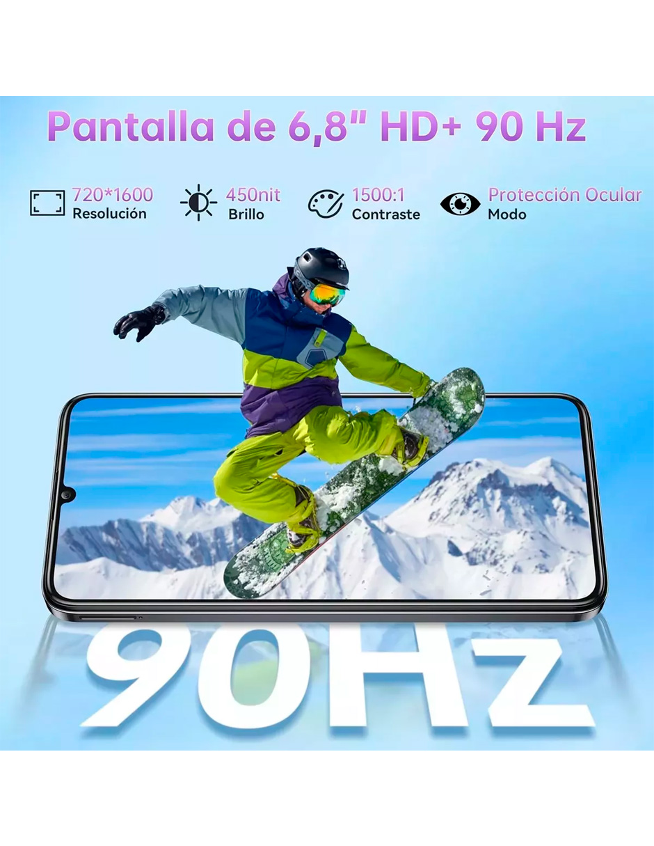 Foto 6 pulgar | Celular Oukitel C51 128gb Azul Desbloqueado