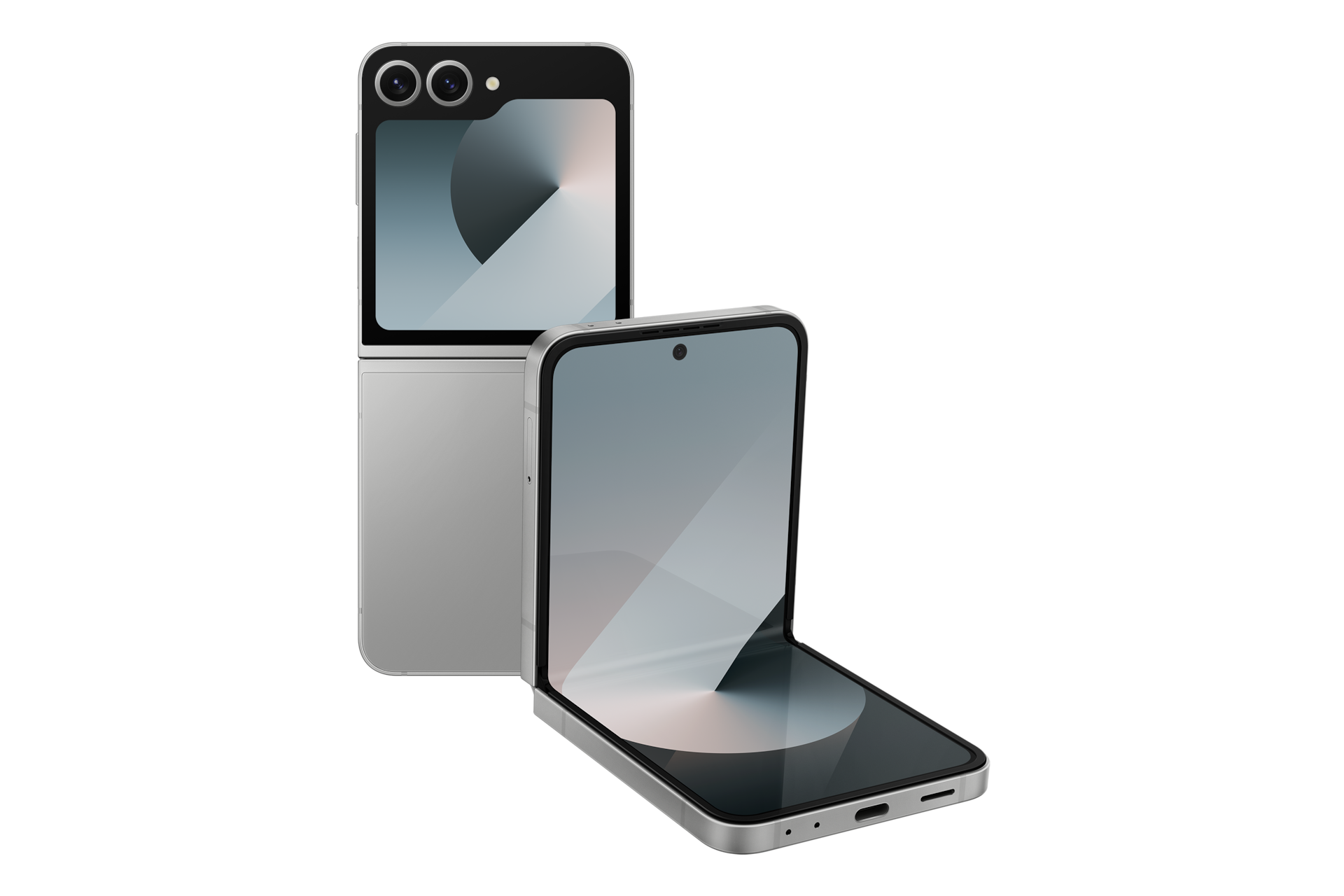 Foto 3 pulgar | Celular Samsung Galaxy Z Flip6 Plateado 12gb Ram 256 Gb Desbloqueado