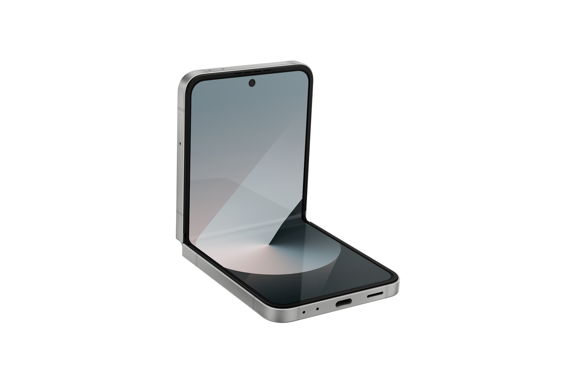 Foto 4 pulgar | Celular Samsung Galaxy Z Flip6 Plateado 12gb Ram 256 Gb Desbloqueado