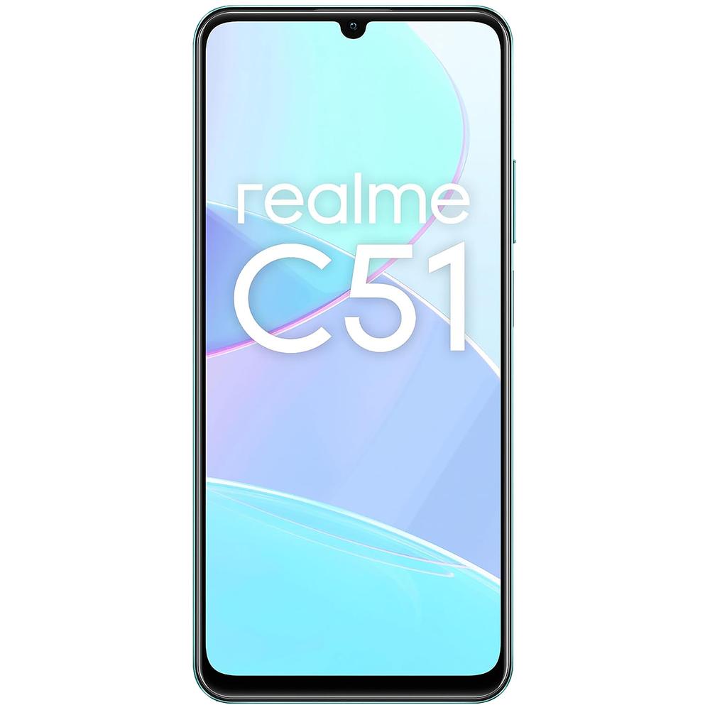 Foto 3 pulgar | Celular Realme C51 Desbloqueado 4gb 128gb Lcd 6.74'' 50mp 5mp Verde Menta
