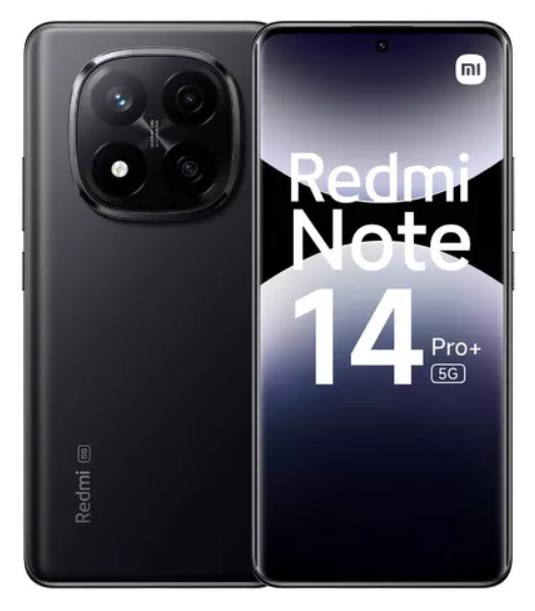 Celular Xiaomi Redmi Note 14 Pro Plus 5g Dual Sim 256gb 8ram Negro Desbloqueado