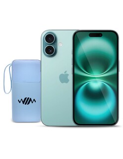 Foto 1 | Celular Apple iPhone 16 128gb Azul Desbloqueado+Powerbank
