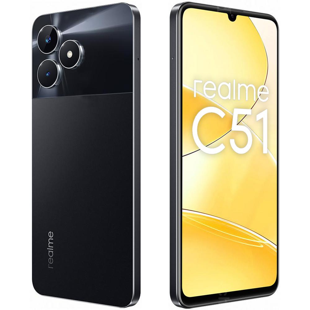 Foto 5 | Celular Realme C51 Desbloqueado 4gb 128gb Lcd 6.74'' 50mp 5mp Negro