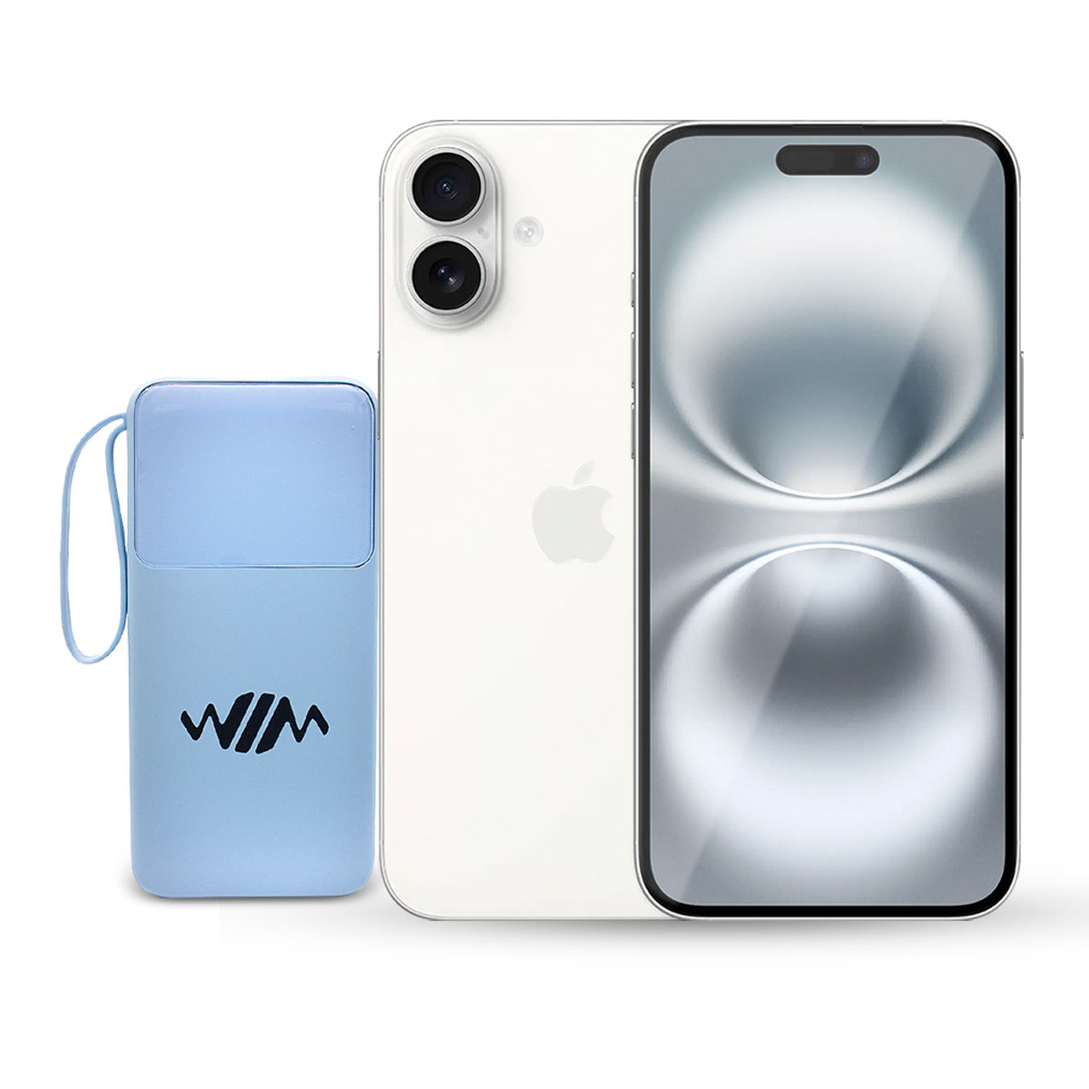 Celular Apple iPhone 16 128gb Blanco Desbloqueado+Powerbank