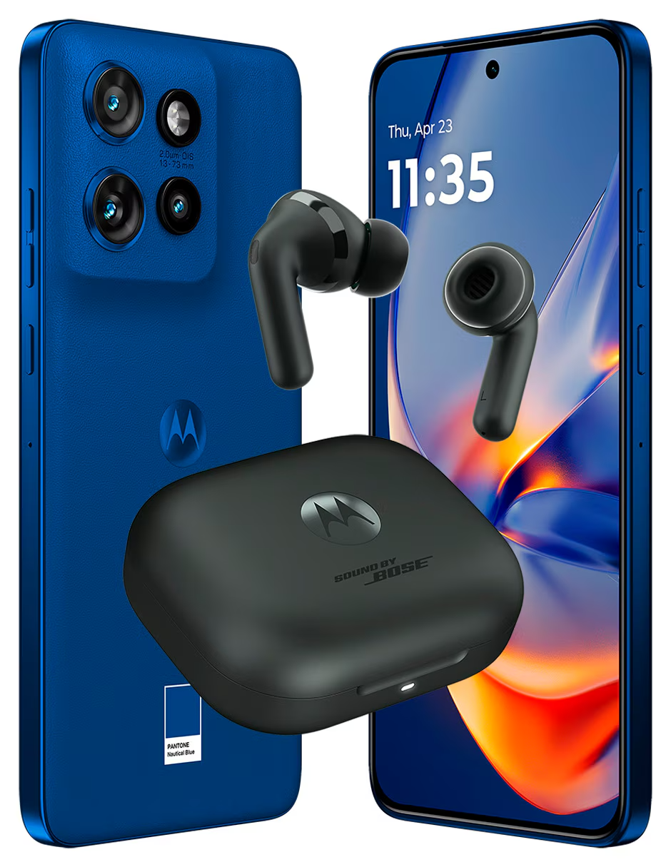 Foto 2 pulgar | Motorola Moto Edge 50 Neo Desbloqueado Azul 12gb 512gb + Buds