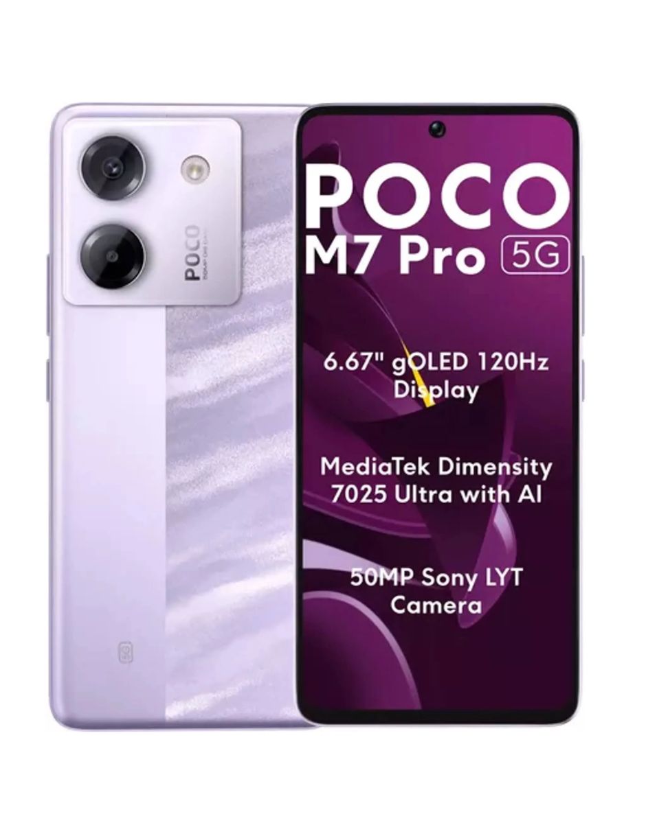 Xiaomi Poco M7 Pro 5g Desbloqueado Lavanda 256 Gb 12 Gb Ram
