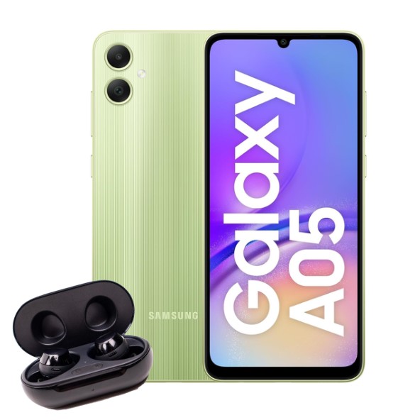 Samsung Galaxy A05 Desbloqueado Dual Sim 128gb 4ram Verde + Buds