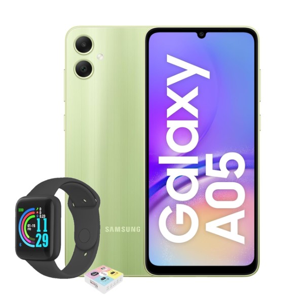 Samsung Galaxy A05 Desbloqueado Dual Sim 64gb 4ram Light Green + Watch
