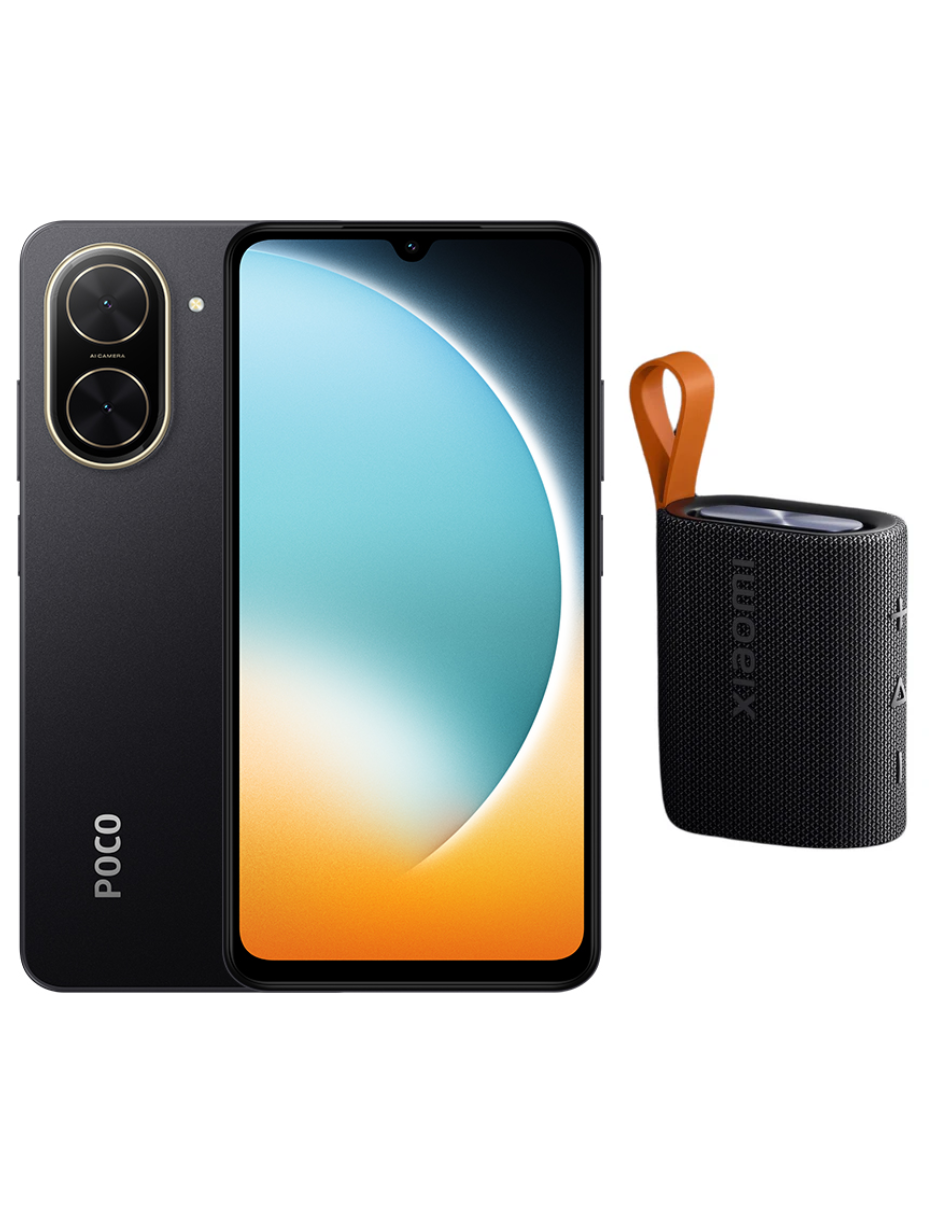 Bundle Xiaomi Poco C71 128gb Rom Xiaomi Negro Incluye Xiaomi Sound Pocket