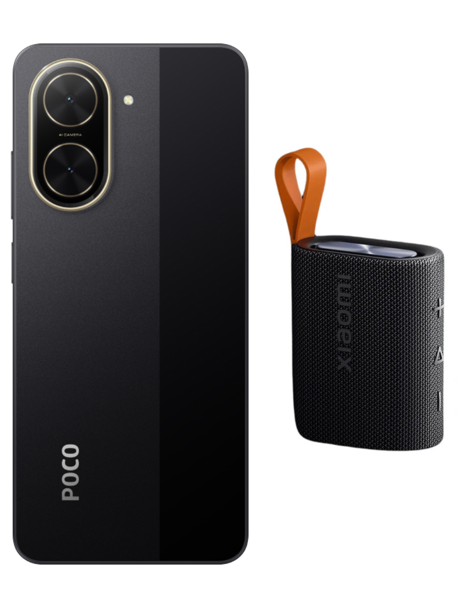 Foto 3 pulgar | Bundle Xiaomi Poco C71 128gb Rom Xiaomi Negro Incluye Xiaomi Sound Pocket