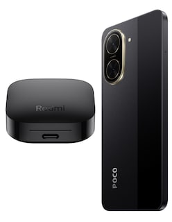 Foto 4 | Bundle Xiaomi Poco C71 128gb Rom Xiaomi Negro Incluye Xiaomi Buds 6 Active Negros