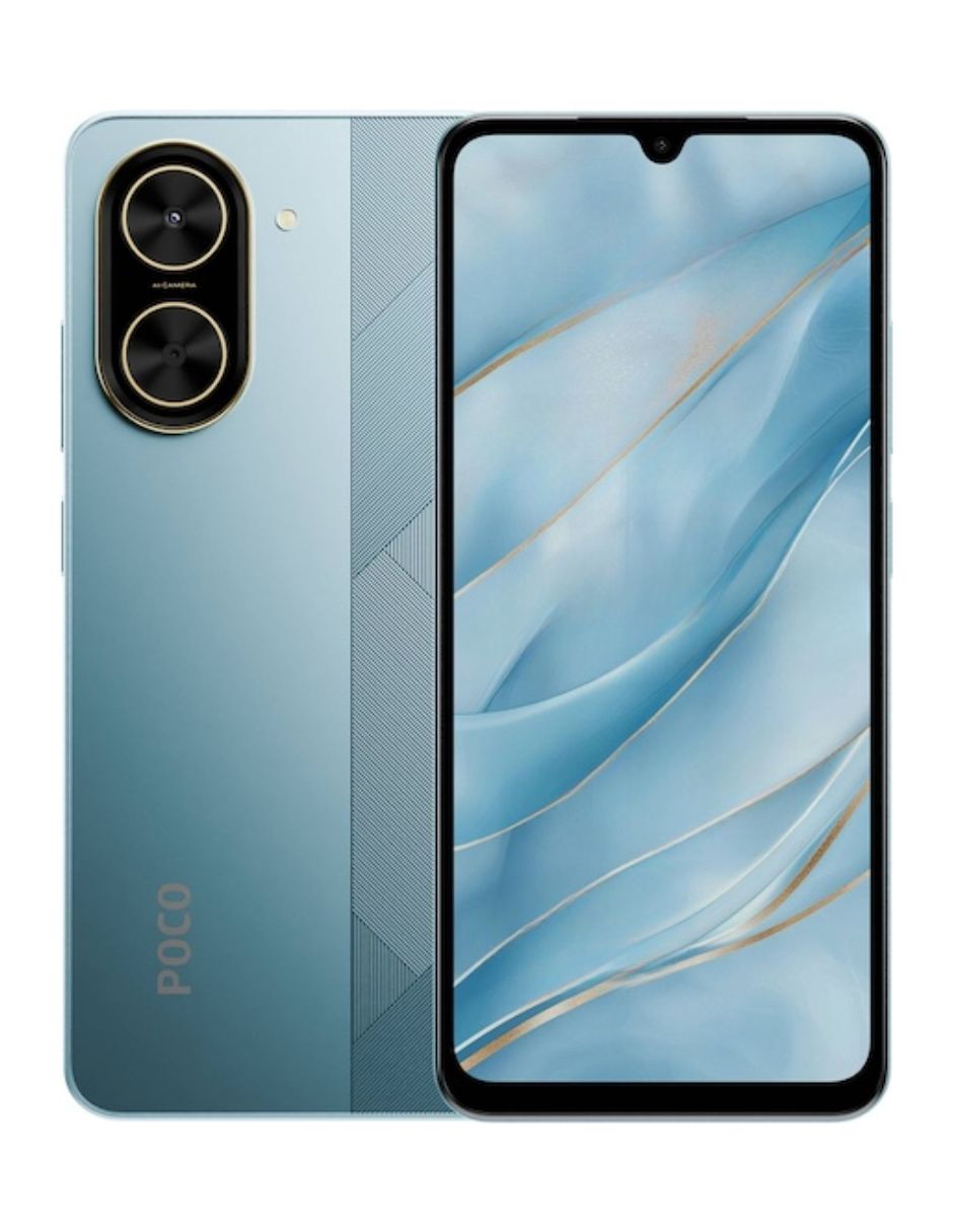Celular Xiaomi Poco C71 Desbloqueado 4 Gb Ram 128 Gb Rom Azul