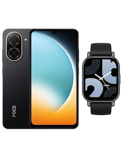 Foto 1 | Bundle Xiaomi Poco C71 128gb Rom Xiaomi Negro Incluye Redmi Watch 5 Lite Negro
