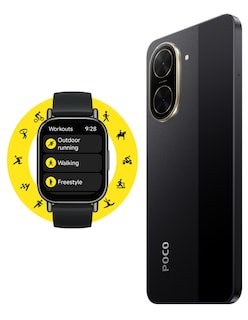 Foto 4 | Bundle Xiaomi Poco C71 128gb Rom Xiaomi Negro Incluye Redmi Watch 5 Lite Negro