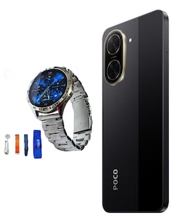 Foto 4 | Bundle Xiaomi Poco C71 128gb Rom Xiaomi Negro Incluye G-tide Power Smartwatch