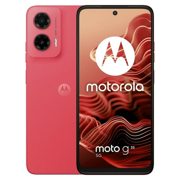 Foto 1 | Motorola Moto G35 5G 4 GB RAM 256 GB Naranja
