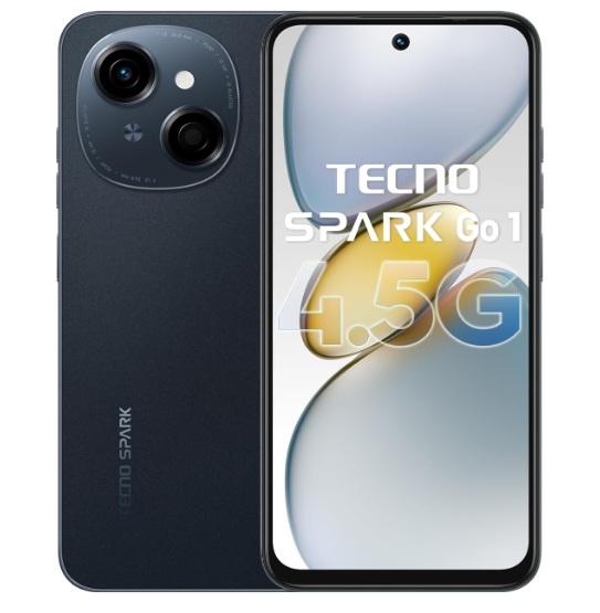 Celular Tecno Spark Go 1 (4+4) GB 128 GB 4G Negro