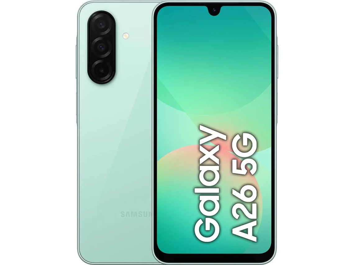Foto 1 | Celular Samsung Galaxy A26 5G Menta 8gb RAM 256gb Desbloqueado