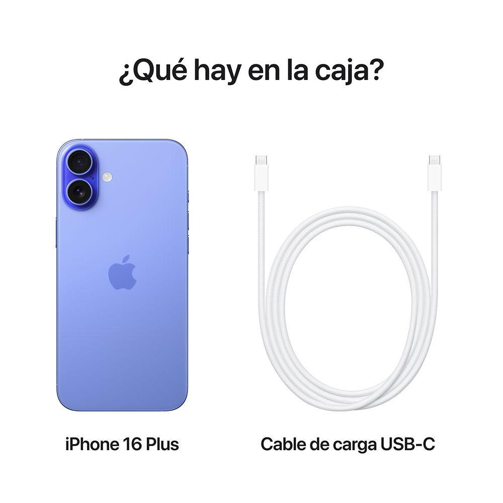 Foto 5 pulgar | iPhone 16 Plus 256 GB Azul Liberado