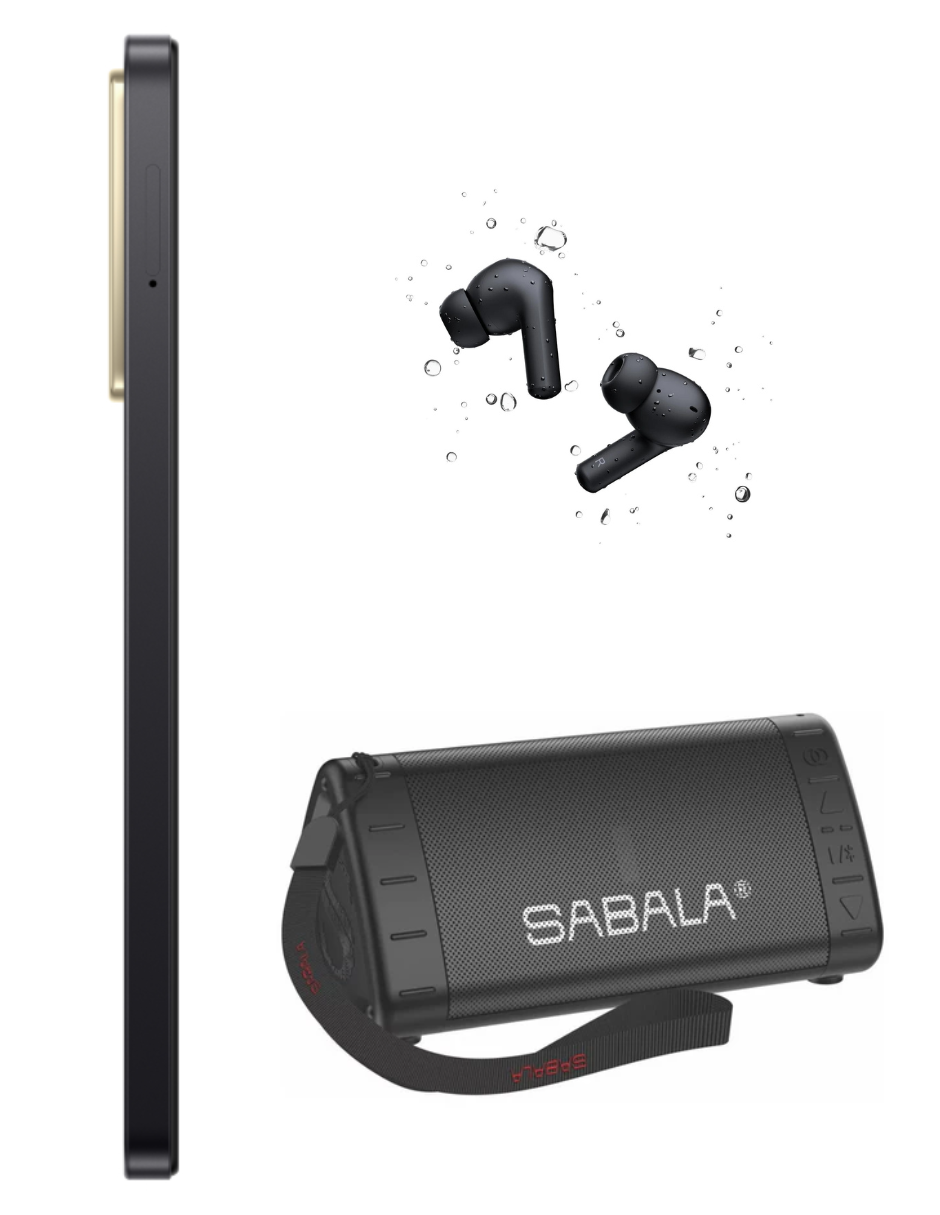 Foto 6 pulgar | Bundle Xiaomi Poco C71 128gb Rom Xiaomi Negro Incluye Xiaomi Bunds 4 Active Negros Y Bocina Sabala Dr 901