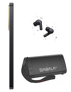Foto 5 | Bundle Xiaomi Poco C71 128gb Rom Xiaomi Negro Incluye Xiaomi Bunds 4 Active Negros Y Bocina Sabala Dr 901