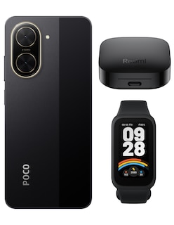 Foto 2 | Bundle Xiaomi Poco C71 128gb Rom Xiaomi Negro Incluye Xiaomi Bunds 6 Active Negros Y Band 9 Active