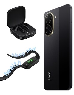Foto 4 | Bundle Xiaomi Poco C71 128gb Rom Xiaomi Negro Incluye Xiaomi Bunds 6 Active Negros Y Band 9 Active