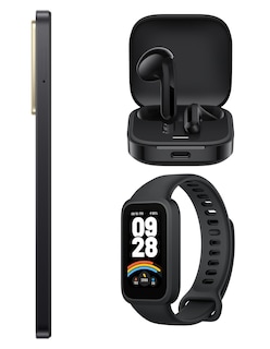 Foto 5 | Bundle Xiaomi Poco C71 128gb Rom Xiaomi Negro Incluye Xiaomi Bunds 6 Active Negros Y Band 9 Active