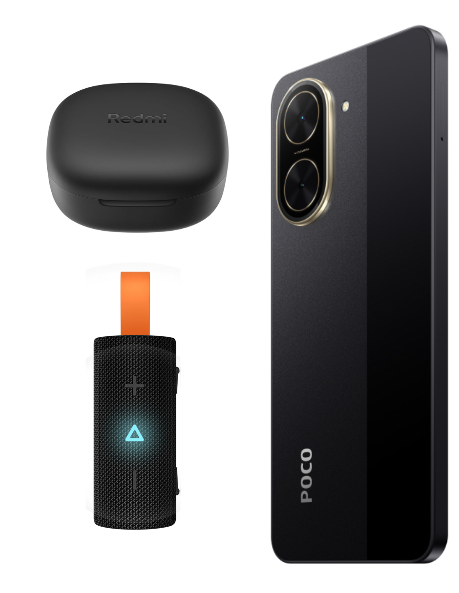 Foto 5 pulgar | Bundle Xiaomi Poco C71 128gb Rom Xiaomi Negro Incluye Xiaomi Bunds 6 Play Negros Y  Xiaomi Sound Pocket
