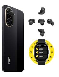 Foto 3 | Bundle Xiaomi Poco C71 128gb Rom Xiaomi Negro Incluye Xiaomi Bunds 6 Play Negros Y Watch 5 Lite Negra