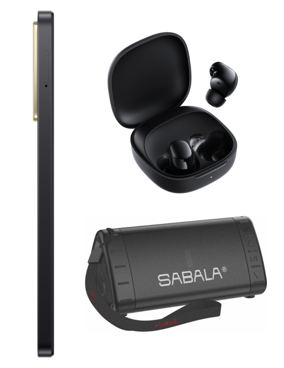 Foto 6 pulgar | Bundle Xiaomi Poco C71 128gb Rom Xiaomi Negro Incluye Xiaomi Bunds 6 Play Negros Y Bocina Sabala Dr 901
