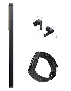 Foto 5 | Smartphone Xiaomi Poco C71 128 GB Negro + Bunds 4 Active Negros + Honor Choice Band
