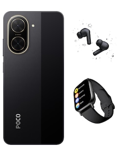 Foto 2 | Bundle Xiaomi Poco C71 128gb Rom Xiaomi Negro Incluye Xiaomi Bunds 4 Active Negros Y Watch 5 Lite Negra