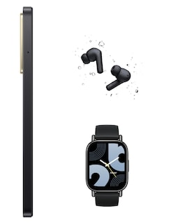 Foto 5 | Bundle Xiaomi Poco C71 128gb Rom Xiaomi Negro Incluye Xiaomi Bunds 4 Active Negros Y Watch 5 Lite Negra