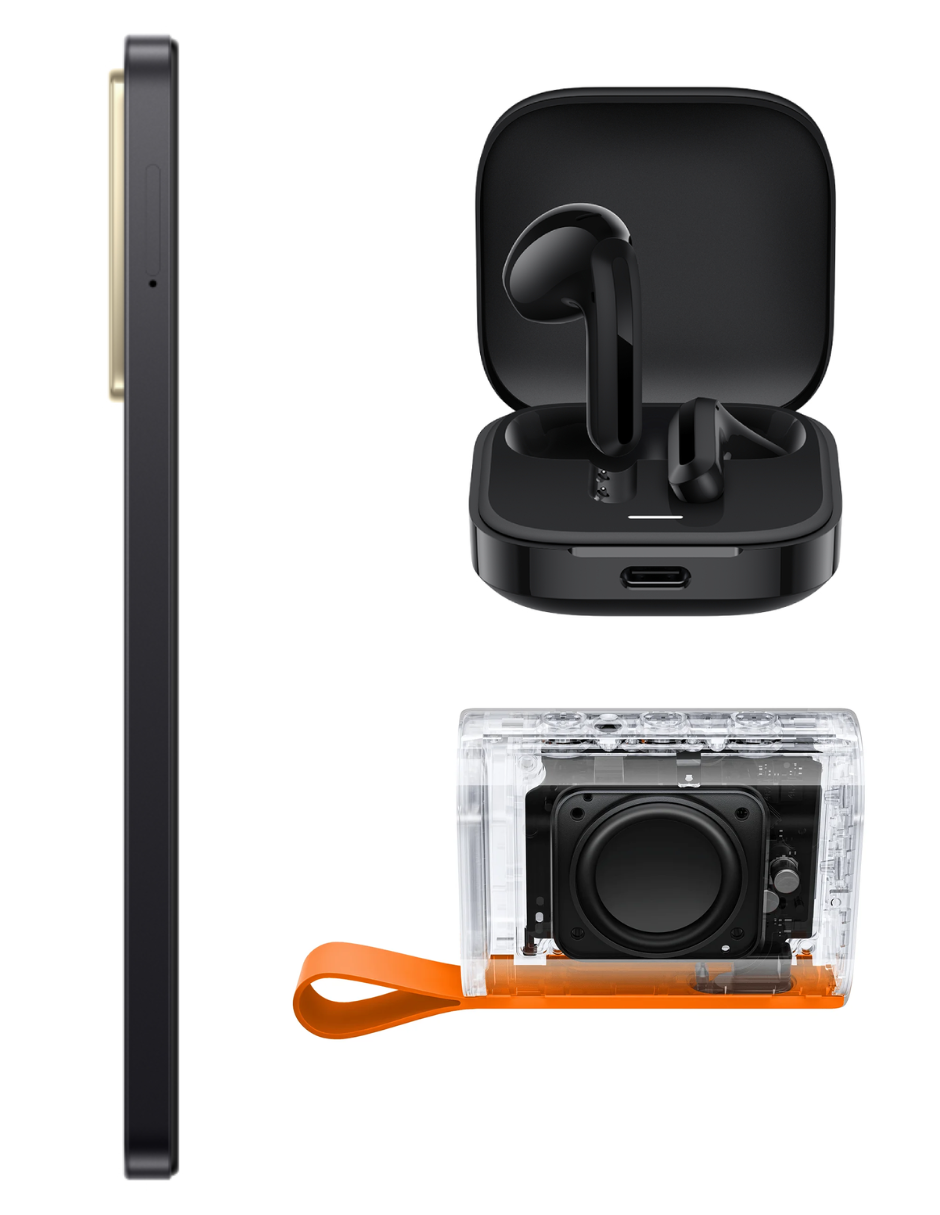 Foto 6 pulgar | Bundle Xiaomi Poco C71 128gb Rom Xiaomi Negro Incluye Xiaomi Bunds 6 Active Negros Y  Xiaomi Sound Pocket