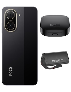 Foto 2 | Bundle Xiaomi Poco C71 128gb Rom Xiaomi Negro Incluye Xiaomi Bunds 6 Active Negros Y Bocina Sabala Dr 901