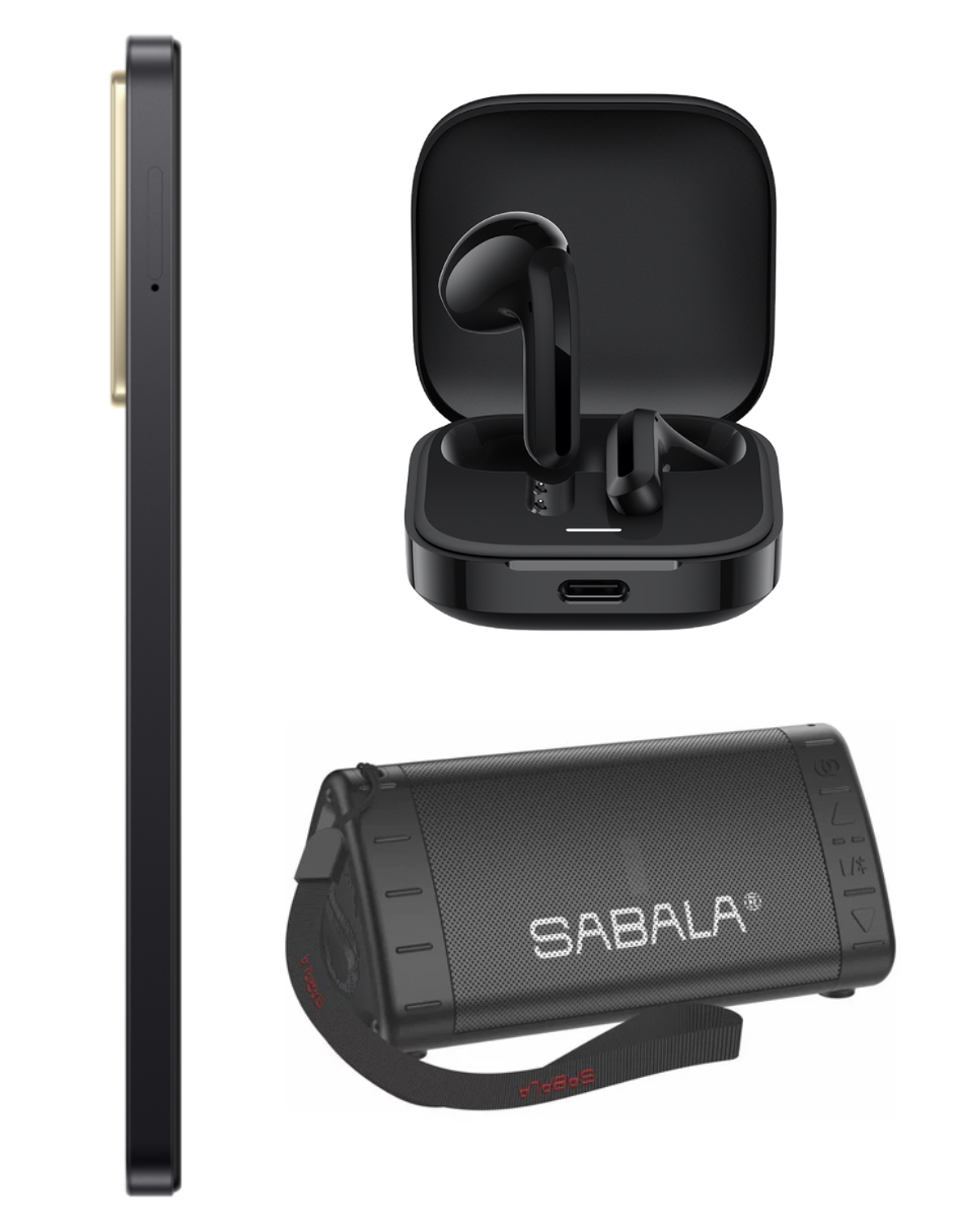 Foto 6 pulgar | Bundle Xiaomi Poco C71 128gb Rom Xiaomi Negro Incluye Xiaomi Bunds 6 Active Negros Y Bocina Sabala Dr 901