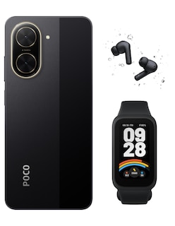 Foto 2 | Bundle Xiaomi Poco C71 128gb Rom Xiaomi Negro Incluye Xiaomi Bunds 4 Active Negros Y Band 9 Active