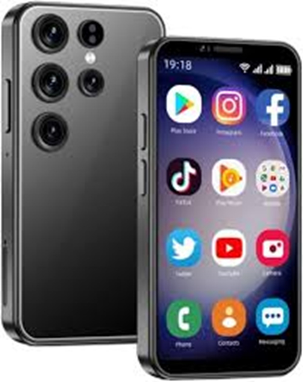 Hiking Mini Phone S25 2gb 16gb  Negro