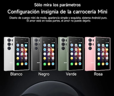 Foto 4 | Hiking Mini Phone S25 2gb 16gb Negro