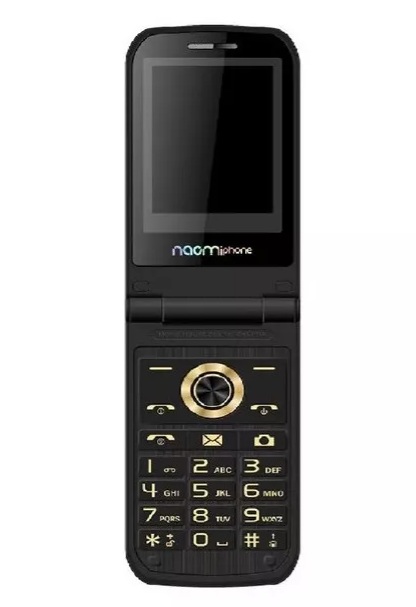 Celular Folder Naomi Gold Dual Sim 2G Dorado