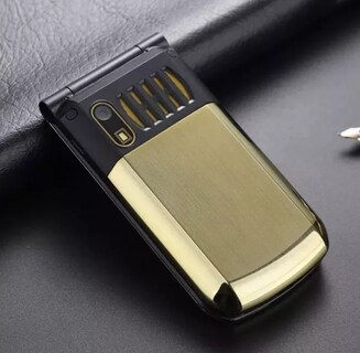 Foto 3 | Celular Folder Naomi Gold Dual Sim 2G Dorado