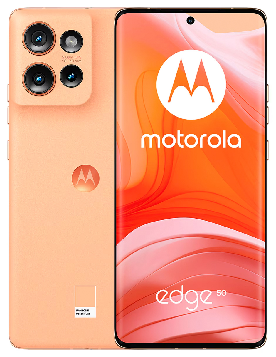 Smartphone Motorola Moto Edge 50  12gb Ram 256gb Peach Fuzz