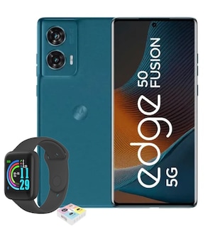 Foto 1 | Celular Motorola Moto Edge 50 Fusion Liberado Dual Sim 256 GB Azul