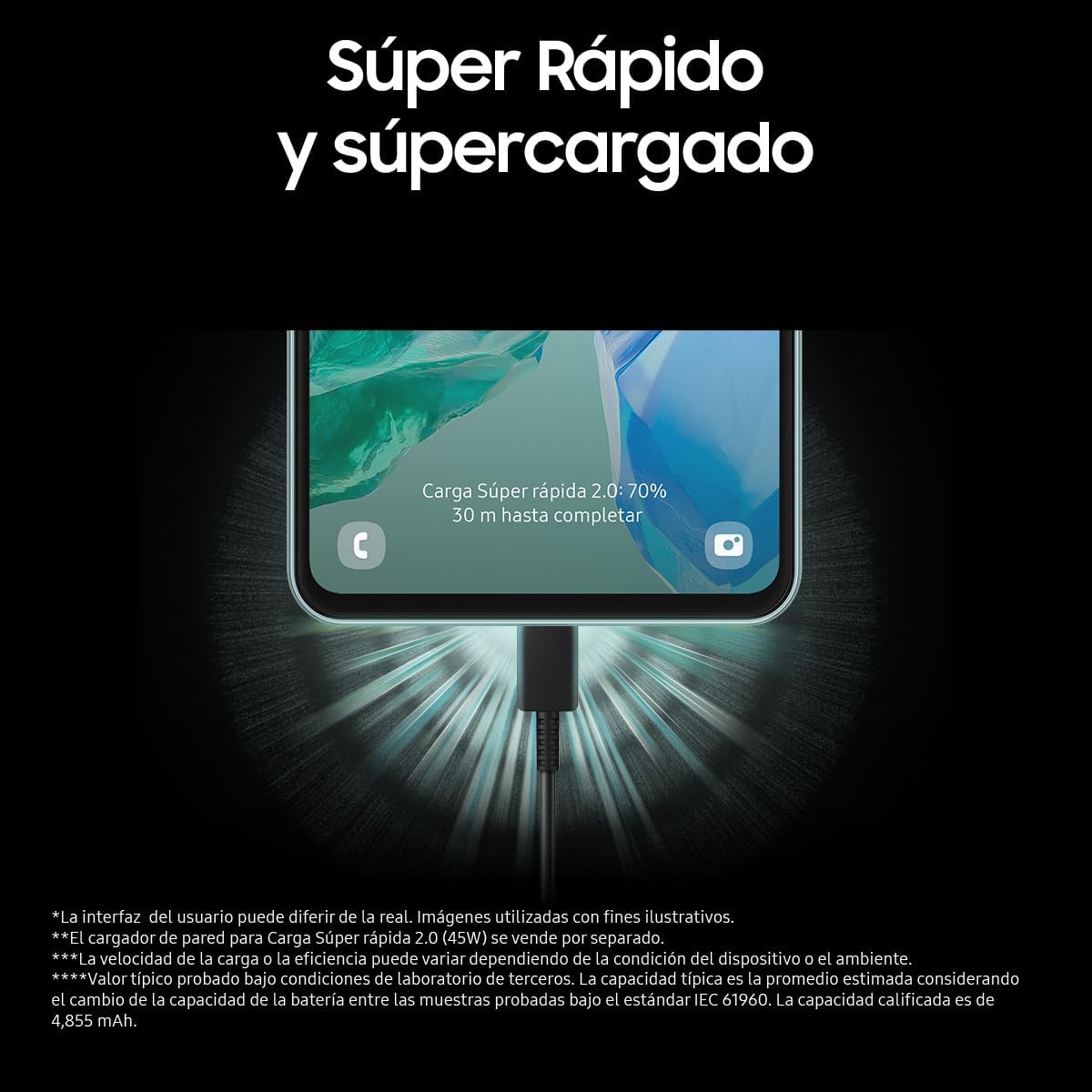 Foto 6 pulgar | Samsung Galaxy M55 5g Verde 8gb Ram 256gb