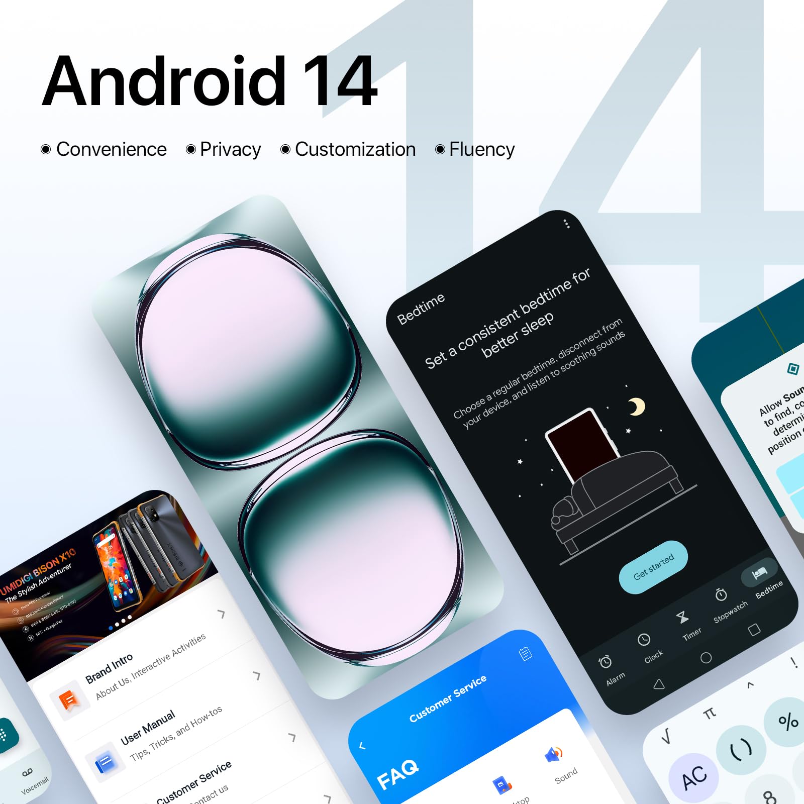 Foto 3 pulgar | Smartphone Umidigi Note 100 6 Gb de Ram 128 Gb de Rom Cámara de 50 mp - Venta Internacional