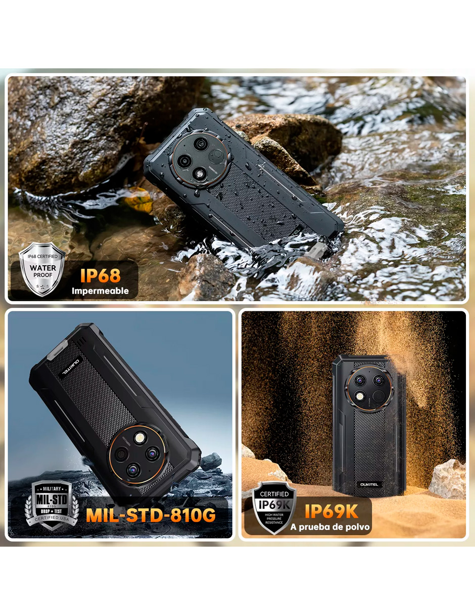 Foto 3 pulgar | Celular Oukitel G1-GAMER Liberado Dual Sim 256 GB Negro
