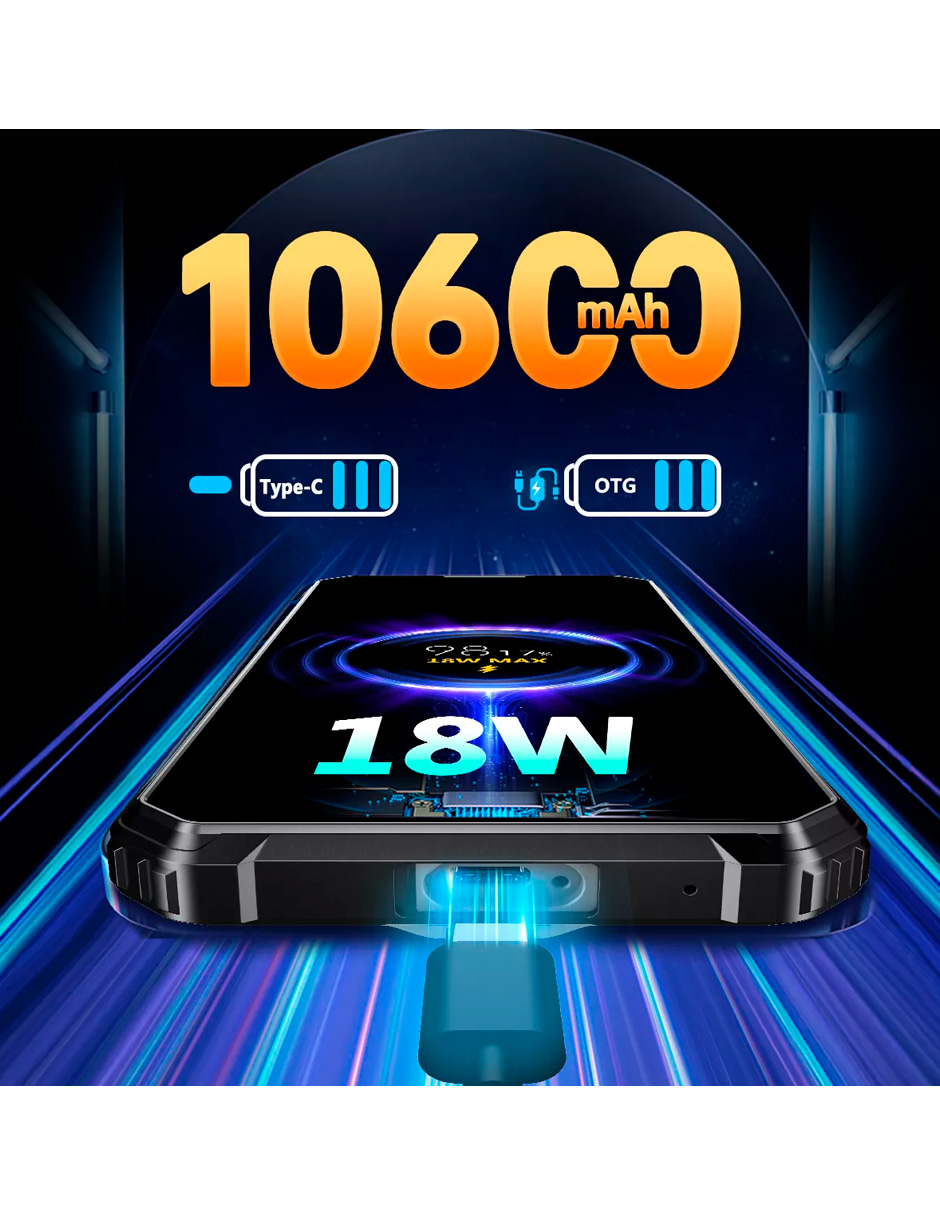 Foto 4 pulgar | Celular Oukitel G1-GAMER Liberado Dual Sim 256 GB Negro