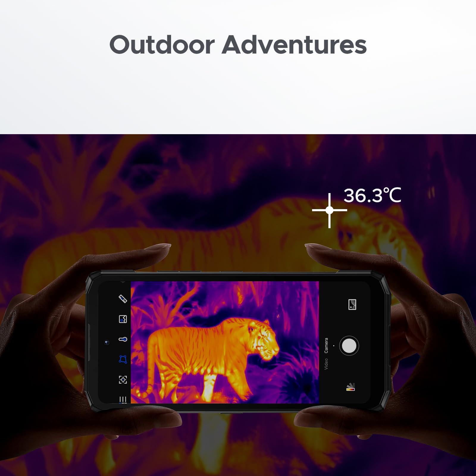 Foto 4 pulgar | Teléfono Robusto Doogee Fire 6 Con Cámara Térmica De 16 Gb+256 Gb Android 14 - Venta Internacional.
